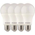 Sylvania - boîte de 4 ampoules led std e27 827 15w égal à 100w dep rad Sylvania - boîte de 4 ampoules led std e27 827 15w égal à 100w dep rad