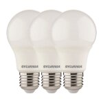 Sylvania - ampoules led std multi - directionnelles 8w blc neutre e27 lot de 3