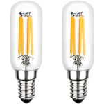 Ampoule led, t25 e14 4w ampoule blanc chaud 2700k, 400lm, ampoule filament tubulaire led pour hotte aspirante, ...
