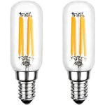 Aougo - ampoule led, t25 e14 4w ampoule blanc chaud 2700k, 400lm, ampoule filament tubulaire led pour ... Aougo - ampoule led, t25 e14 4w ampoule blanc chaud 2700k, 400lm, ampoule filament tubulaire led pour ...