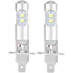 Ampoules de phare, 2x h1 6000k super blanc 100w kit d'ampoules de phare à led feux de croisement, 6524mm ... Ampoules de phare, 2x h1 6000k super blanc 100w kit d'ampoules de phare à led feux de croisement, 6524mm ...