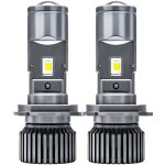 Lifcausal - ampoules de phare led h4, 25 000 lm 90 w, kit de conversion de phares led super lumineux ...