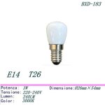 Ampoule r�frig�rateur lampe r�frig�rateur cong�lateur hotte e14 3w led 3000k bxd - 183
