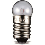 Ampoule sph�rique pour lampe de poche, 0, 6 w, culot e10, 6 v (dc), 100 ma, 0. 6 w (9579) - goobay