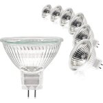 Ampoule spot mr16, 12v 20w, ampoule gu5. 3 dimmable, blanc chaud 2700k, pack de 6 [classe �nerg�tique ...