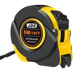 Amrinugl - 5m / 16ft professional tape measure with locking mechanism - dual scale (inch / cm), 25mm ...