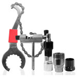 Amrinugl - outil de maintenance pour v�lo, 5pcs outil de retrait de cassette de v�lo, kit d'outils de ...