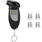 Analyseur professionnel de testeur de souffle d'alcool d�tecteur de mensonge �thylotest avec �cran lcd ...