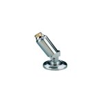 Ancrage articul pivovant pour chelle diamtre 43mm, en inox poli