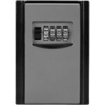 Andyou - bo�te de rangement � cl�, bo�te de s�curit� de verrouillage de mot de passe combinaison � 4 ...