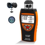 An�mom�tre num�rique, 4 cups wind speed meter 0. 742m / s, portable anemometer mesurer vitesse du vent ...