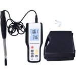 An�mom�tre num�rique, an�mom�tre thermique � �cran lcd, compteur de vitesse du vent et de temp�rature ...