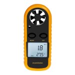 Anmomtre portable digital lcd avec max / min / avg anmomtre numrique mesure vitesse du vent du flux ...