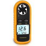 Anemometre portable, an�mom�tre num�rique haute pr�cision (�5%) avec r�tro - �clairage lcd, an�mom�tre ...