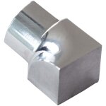 Angle int�rieur pour profil� en quart de cercle en acier inoxydable, profil� pour carrelage - poli 10mm, ...