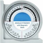 Jalleria - angle magnetique finder locator mini inclinometre outil de mesure d'inclinaison vumetre protractor ...