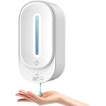 Anmi distributeur savon automatique de gel hydroalcoolique mural liquide mains lotion 350ml dstributeur ...