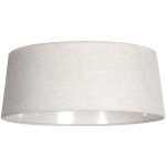 Anne lighting - abat - jour - abby - cr�me - textile - e27 -