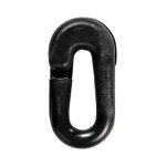 Anneau brisé pe ø 6mm noir - 1661219 Anneau brisé pe ø 6mm noir - 1661219