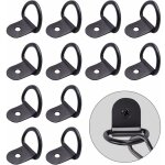 Anneau fixe en acier inoxydable 12pcs d - ring fixe remorque anneau fixe moto camion kayak voiture outils ...