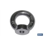 Anneau de levage femelle m - 8, capacit� de charge de 3 500 kg, filetage din - 582