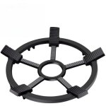 Anneau de travail pour plaque de cuisson � gaz, support de br�leur 2 en 1, r�gulateur de pression de ...