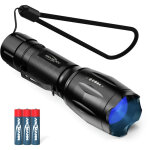 Lampe de poche ansmann lampe uv, lampe led, 400nm, 4modes d'clairage