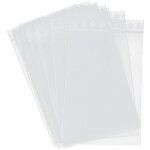 Anstore sachets zip plastique transparent 100x150mm