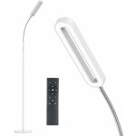 Amdelne lampadaire led blanc, 12w lampadaire salon dimmable avec tlcommande & commande tactile, 3000k ...