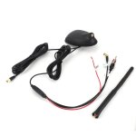 Antenne dab + gps + fm pour voiture, support suprieur amplifi actif, tanche  la poussire, universel ...