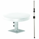 Antenne tnt omniproplus 38db + mat traversant camping car caravane - antarion