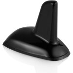 Antenne de toit externe de voiture gps style aileron de requin � coller noire