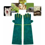 Anti - morsure gants de manutention pour animal, sécurité cuir gants de travail pour le bain, le toilettage, ... Anti - morsure gants de manutention pour animal, sécurité cuir gants de travail pour le bain, le toilettage, ...