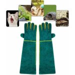 Anti - morsure gants de manutention pour animal, sécurité cuir gants de travail pour le bain, le toilettage, ... Anti - morsure gants de manutention pour animal, sécurité cuir gants de travail pour le bain, le toilettage, ...