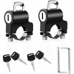 Antivol casque moto de antivol attache casque accessoire moto casque antivol verrouillage avec cl�s cadenas ...