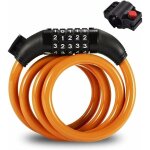Ahlsen - antivol à combinaison pour vélo câble de sécurité spiralé antivol câble spiral câble antivol ... Ahlsen - antivol à combinaison pour vélo câble de sécurité spiralé antivol câble spiral câble antivol ...