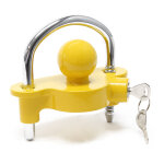 Antivol de remorque avec anneau cadenas de s�curit� pour caravane entr�e de t�te d'attelage de 50 mm