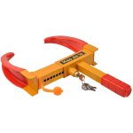 Antivol de roue voiture sabot antidmarrage roue caravane, 2 cls, pour roue de 13  - 15  largeur 7  ...