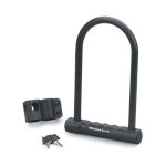 Master lock antivol en u noir double verrouillage 20 cm