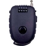 Antivol v�lo, cadenas v�lo, antivol c�ble, antivol poussette avec c�ble r�tractable 70cm pour v�lo, ski, ...