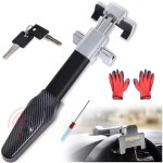Antivol voiture avec alarme, barre antivol voiture volant 130db, bloque volant voiture pour voiture suv ...