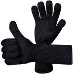 Aougo - 1 paire gants de barbecue gant anti - chaleur taille universelle grill - gants de cuisines r�siste ...