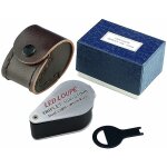 Aougo - 10 x + uv lumi�re mini pliage bijou loupe eye loupe bijoux pour gems bijoux pierres roches timbres ...