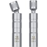 Aougo - 14 / 16mm cl� � bougie, outil universel de retrait de douille de bougie d'allumage magn�tique ...