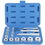 Aougo - 17pcs kit d'outils de roulement de roues outil d'extracteur de roulement d'�l�ments de pression ...