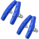 Aougo - 2 paires v - brake patins de frein 70mm v bike plaquettes de frein de vlo avec crous hexagonaux ...