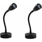 Aougo - 2 pièces lampes de lecture spot led 12v interrupteur réglable lampe de chevet murale lumière ... Aougo - 2 pièces lampes de lecture spot led 12v interrupteur réglable lampe de chevet murale lumière ...