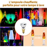 Aougo - 25w e14 ampoule de lampe � lave r39 r�flecteur ampoule lampe � incandescence 25w e14 r39 ampoule ...