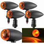 Aougo - lot de 4 feux led universels pour moto, style bullet, petit format, adapts comme clignotants, ...