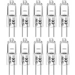 Aougo - ampoules halog�nes g4 10w 12v t3 jc type 2 broches de remplacement de base pour paysage sous ...